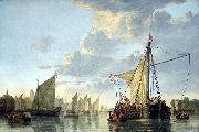 Aelbert Cuyp Hafen von Dordrecht oil on canvas